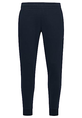 Superdry Herren Essential Jogginghose mit konischen Bündchen Dunkles Marineblau L von Superdry