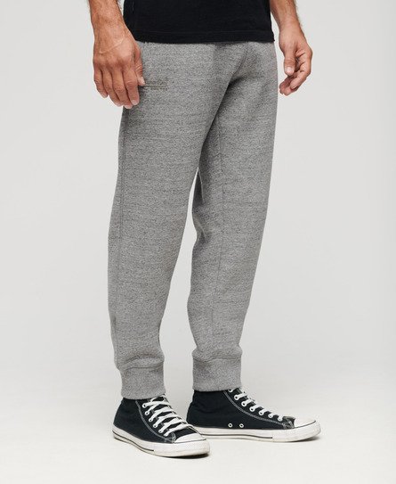 Superdry Men's Essential Jogginghosen mit Logo Grau - Größe: S von Superdry