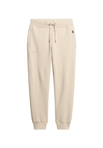 Superdry Herren Essential Jogginghosen mit Logo Hell Steinfarben Beige XL von Superdry
