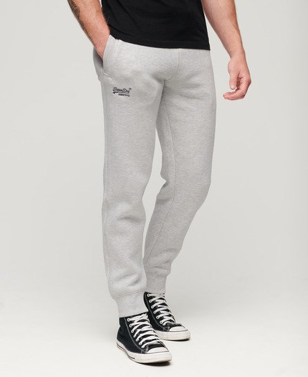 Superdry Men's Essential Jogginghosen mit Logo Hellgrau - Größe: Xxl von Superdry