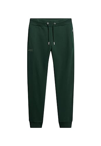 Superdry Herren Essential Logo Joggers Hose, Forest Green, L von Superdry