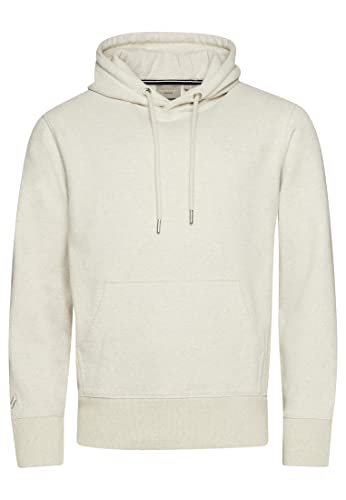 Superdry Herren Essential Overdyed Hoodie Hafer Meliert M von Superdry