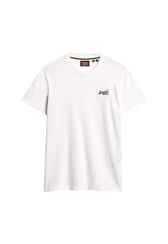 Superdry Herren Essential T-Shirt mit Stickerei Optik M von Superdry