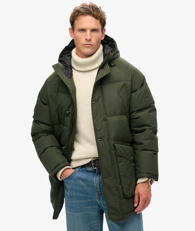 Superdry Herren Expedition Stepp-parka Grün - Größe: M Superdry Herren Expedition Stepp-parka Grün - Größe: M von Superdry