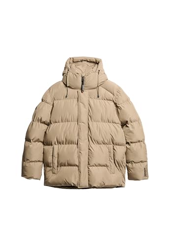 Superdry Herren Five Baffle Sports Steppjacke mit Kapuze Timber Wolf Braun S Superdry Herren Five Baffle Sports Steppjacke mit Kapuze Timber Wolf Braun S von Superdry