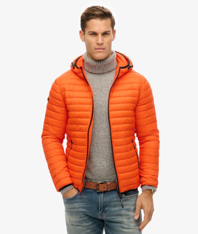 Superdry Herren Fuji Lite Kapuzenjacke Orange - Größe: Xxl Superdry Herren Fuji Lite Kapuzenjacke Orange - Größe: Xxl von Superdry
