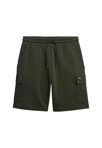 Superdry Herren Funktions-Cargoshorts mit Logo Surplus Goods Olivgrün L von Superdry