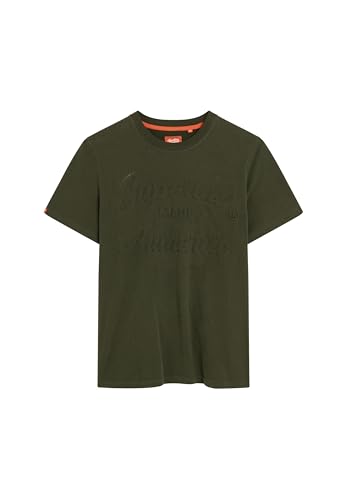 Superdry Herren Geprägtes Archive Grafik-T-Shirt Surplus Goods Olivgrün XXL Superdry Herren Geprägtes Archive Grafik-T-Shirt Surplus Goods Olivgrün XXL von Superdry