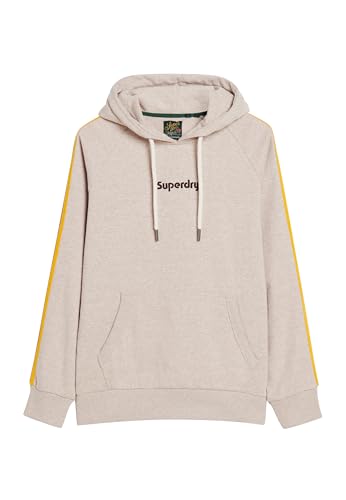 Superdry Herren Gestreiftes Terrain Hoodie mit Logo Lavin Beige Meliert XL Superdry Herren Gestreiftes Terrain Hoodie mit Logo Lavin Beige Meliert XL von Superdry
