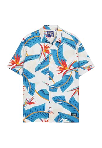 Superdry Herren Hawaiian Shirt R1-S/S Hemd (M), Optisches Paradies, XL von Superdry