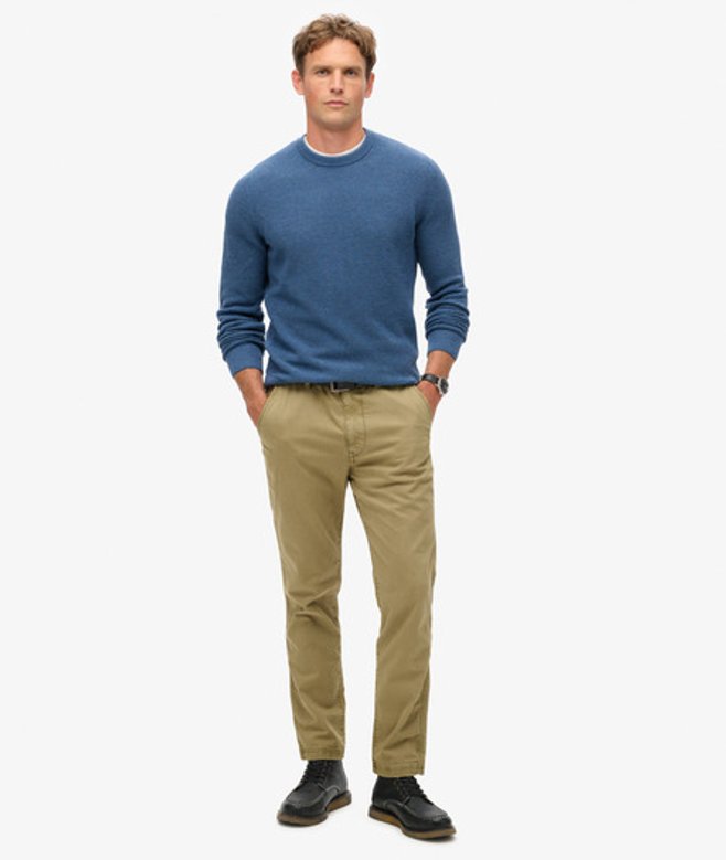 Superdry Herren International Chinohose Khaki - Größe: 32/34 Superdry Herren International Chinohose Khaki - Größe: 32/34 von Superdry