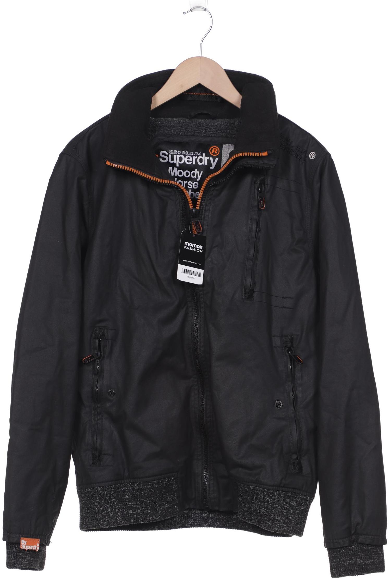 Superdry Herren Jacke, schwarz, Gr. 54 von Superdry