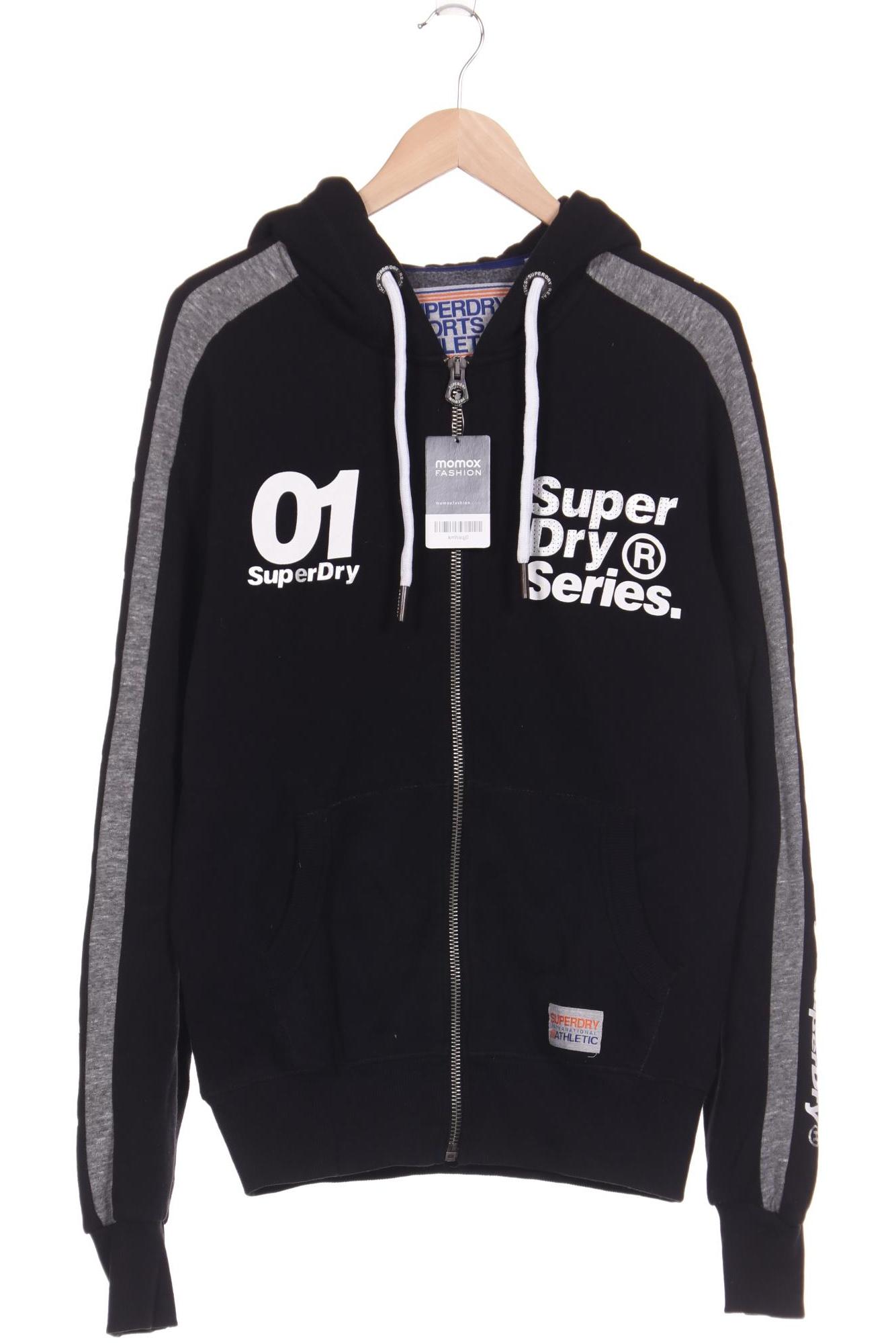 Superdry Herren Kapuzenpullover, schwarz von Superdry