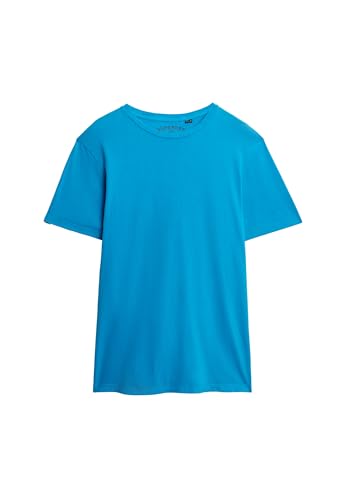 Superdry Herren Klassisches Essential T-Shirt Verwaschenes Atomar Blau XXXL von Superdry