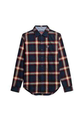 Superdry Herren L/S Cotton Lumberjack Shirt Unterhemd, C1p, XXL Superdry Herren L/S Cotton Lumberjack Shirt Unterhemd, C1p, XXL von Superdry