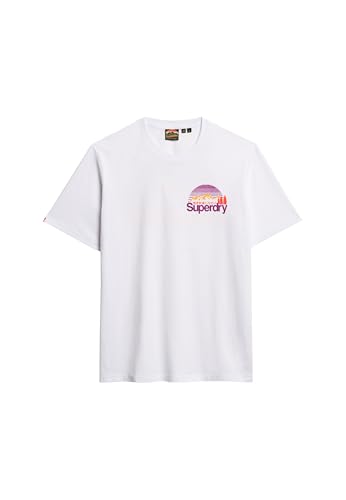 Superdry Herren Lässiges Outdoor-Narrativ-T-Shirt Optik M von Superdry