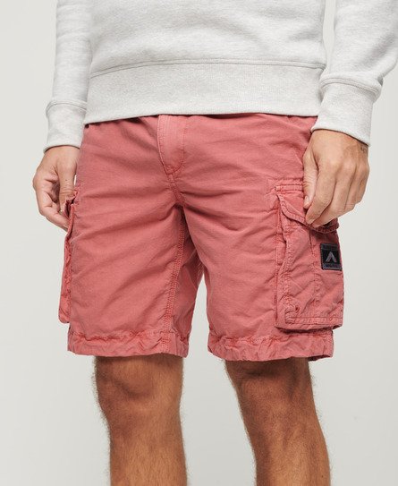 Superdry Herren Leichte Parachute Shorts Pink - Größe: 30 von Superdry