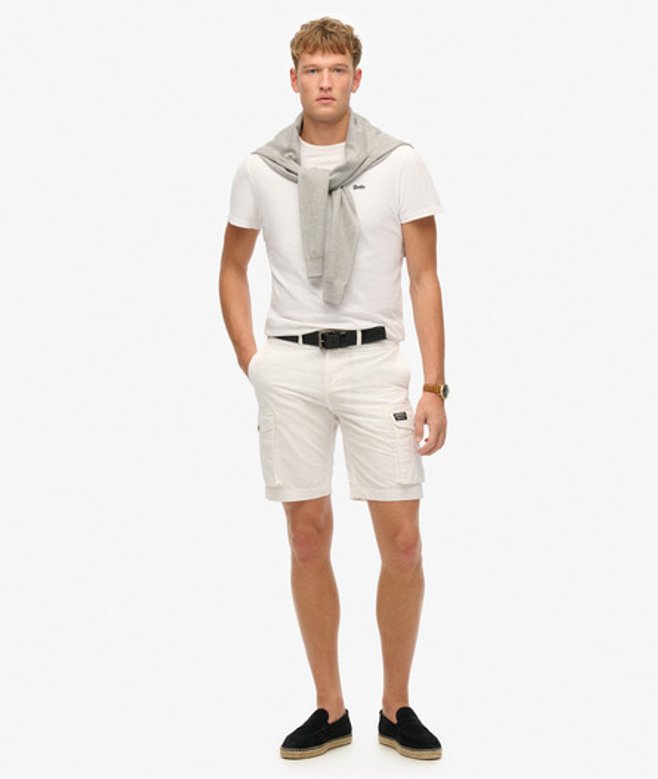 Superdry Herren Leichte Parachute Shorts White - Größe: 32 Superdry Herren Leichte Parachute Shorts White - Größe: 32 von Superdry