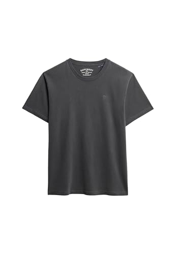Superdry Herren Locker geschnittenes Essentials T-Shirt Anthrazit Grau XXL von Superdry