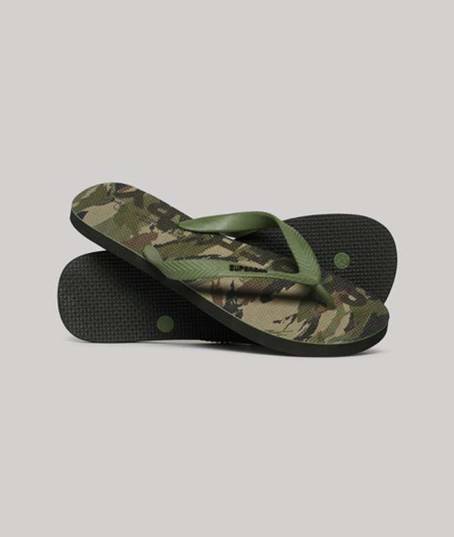 Superdry Herren Logo Vegane Flip-flops Kaki - Größe: 10-11 Superdry Herren Logo Vegane Flip-flops Kaki - Größe: 10-11 von Superdry
