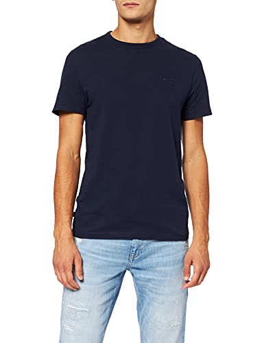 Superdry Herren M1011245A T-Shirt, Rich Navy Navy, M von Superdry