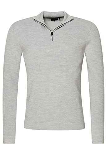 Superdry Herren Merino-Pullover mit halblangem Reißverschluss Mittel Meliert XXL Superdry Herren Merino-Pullover mit halblangem Reißverschluss Mittel Meliert XXL von Superdry