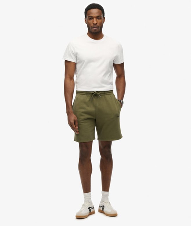 Superdry Men's Micro Logo Shorts Grün - Größe: Xxl von Superdry