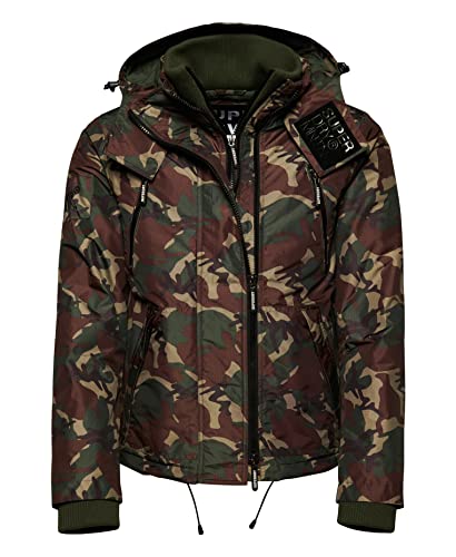 Superdry Herren Mountain Windcheater A2 – Windfamilie, Alpine Camo, XXL von Superdry