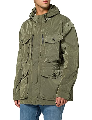 Superdry Herren NEW MILITARY PARKA Mantel, Khaki, 3XL von Superdry