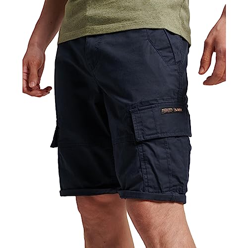 Superdry Herren Pantalones Cortos Cargo Kapuzenpullover, Eklipse Navy, 32 von Superdry