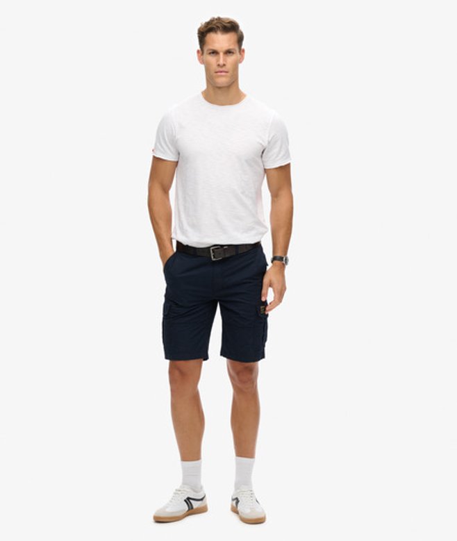 Superdry Herren Parachute Cargoshorts Marineblau - Größe: 30 von Superdry