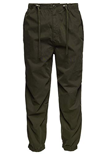 Superdry Herren Parachute Grip Casual Pants, Olive Night, 30 von Superdry