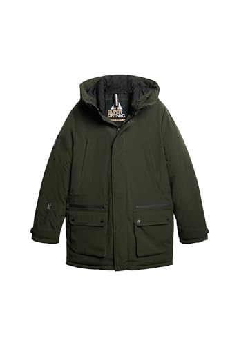 Superdry Herren Parka Jacke, Surplus Goods Olive Green, M von Superdry