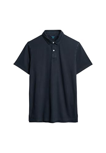 Superdry Herren Polohemd aus Jersey Finster Marineblau XL von Superdry