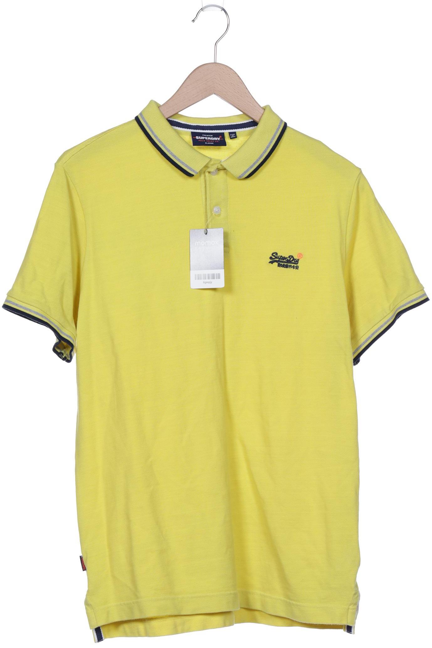 Superdry Herren Poloshirt, gelb von Superdry