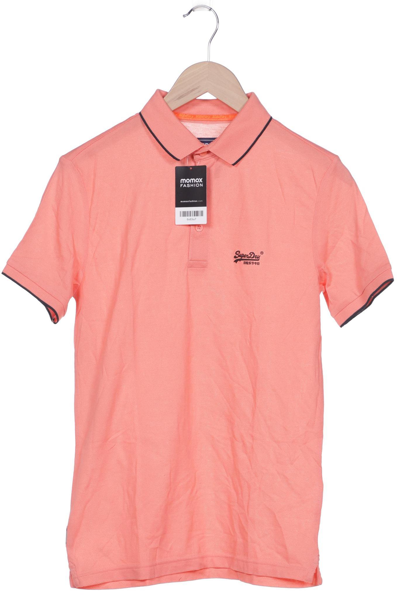 Superdry Herren Poloshirt, pink von Superdry