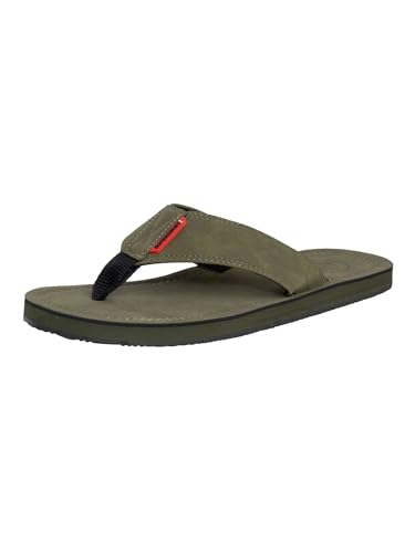 Superdry Herren Premium FLIP Flop Sandal, Chive Green, 40 EU von Superdry