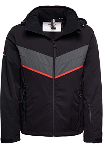 Superdry Herren Racer Motion Jacke Schwarz XL von Superdry