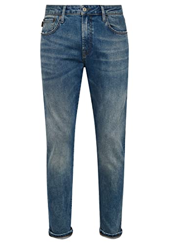 Superdry Herren SLIM Jeans, Mercer Mid Blue, 30W/32L von Superdry