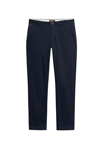 Superdry Herren Schmal zulaufende Stretch-Chinos Finster Marineblau 34/32 Superdry Herren Schmal zulaufende Stretch-Chinos Finster Marineblau 34/32 von Superdry