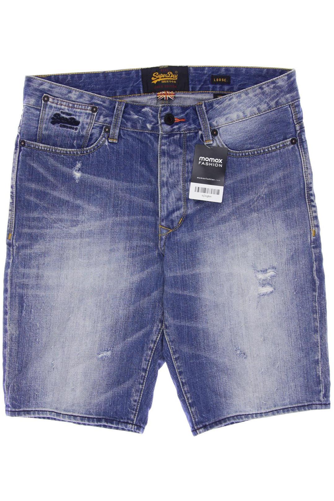 Superdry Herren Shorts, blau von Superdry