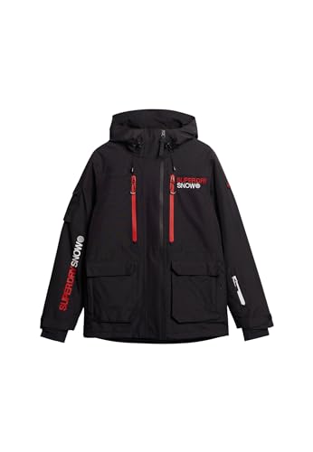 Superdry Herren Ski Ultimate Rescue Jacket Jacke, schwarz, XL von Superdry