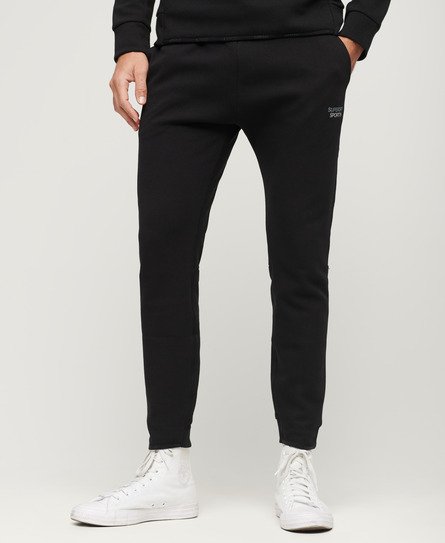 Superdry Herren Sport Tech Jogginghose in Karottenform Schwarz - Größe: L von Superdry