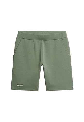 Superdry Herren Sport Tech Shorts mit Logo in Karottenform Lorbeer Kaki M von Superdry