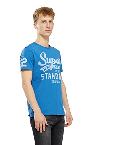 Superdry Herren Sport Trunk Kurzarm-T-Shirt, Blau (Royal Blue), Small von Superdry