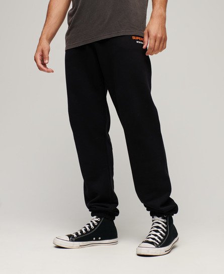 Superdry Men's Sportswear Logo Jogginghose in Karottenform Schwarz - Größe: Xxl von Superdry