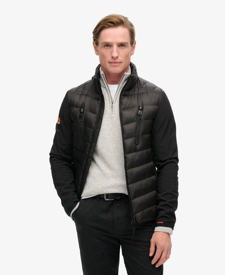 Superdry Herren Storm Softshell-hybridjacke Schwarz - Größe: Xxl von Superdry