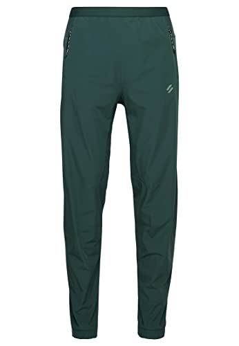 Superdry Herren Stretch-Trainingshose aus Webmaterial Adler Grün L von Superdry