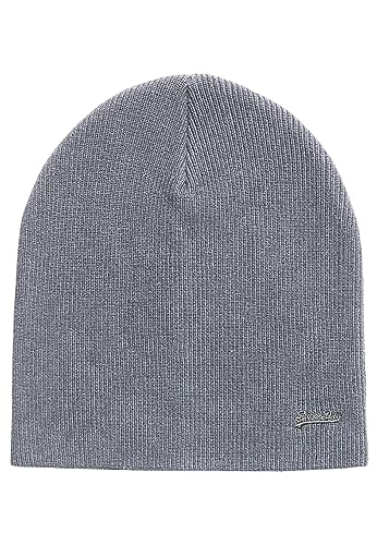 Knitted Logo Beanie HAT Baskenmütze, von Superdry