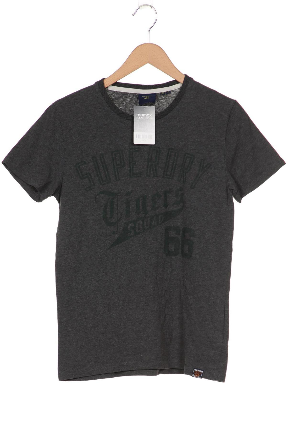Superdry Herren T-Shirt, grau, Gr. 46 von Superdry